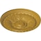Ekena Millwork Stockport Ceiling Medallion (Fits Canopies up to 6 1/4"), 28"OD x 2 3/4"P, Iridescent Gold CM28STIGS - alternate 2